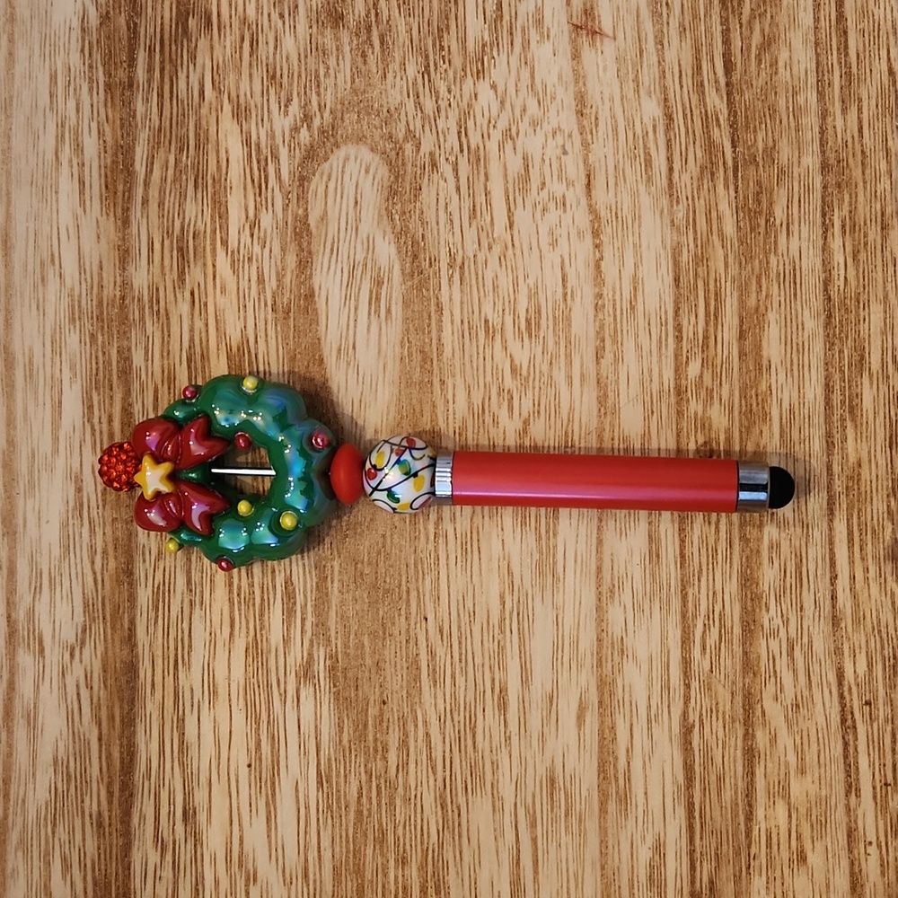 Beaded stylus/pen